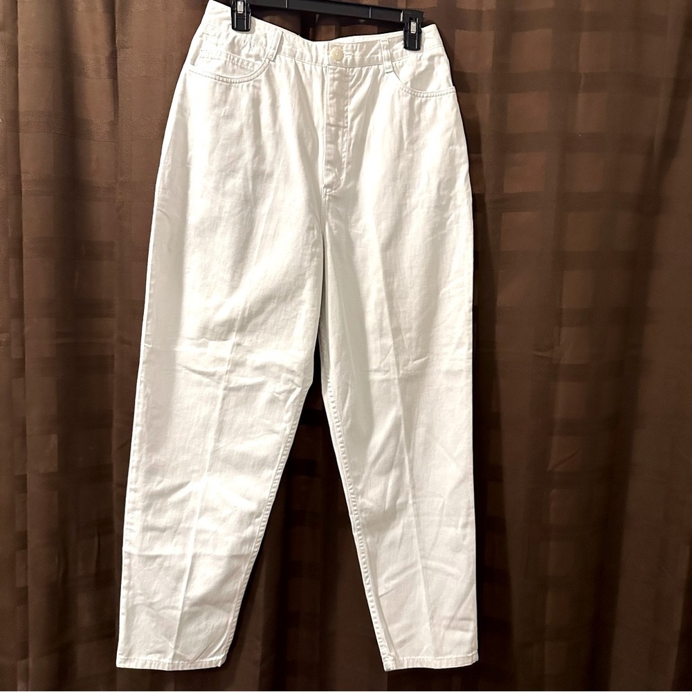 Vintage EUC Doncaster White Denim Jeans size 12